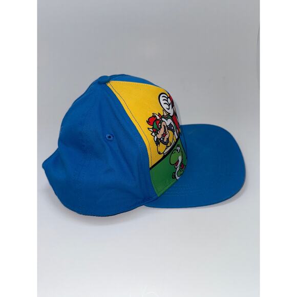 Super Mario Bros Boys Snapback Hat - Picture 4 of 5